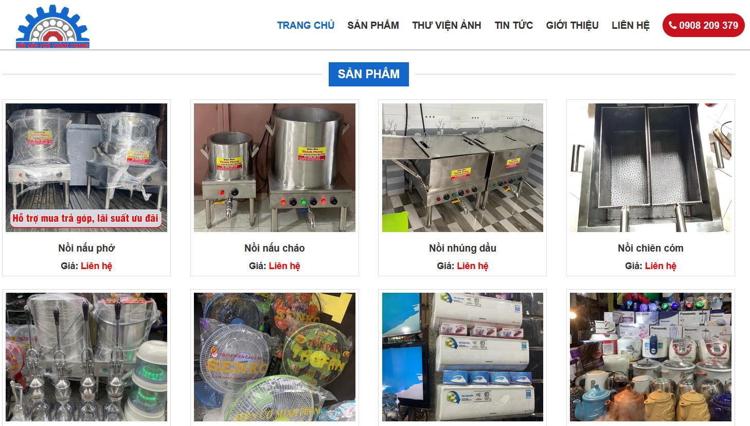 Bán nồi nấu phở điện