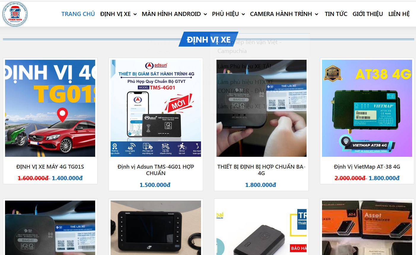 Lắp định vị Ô tô