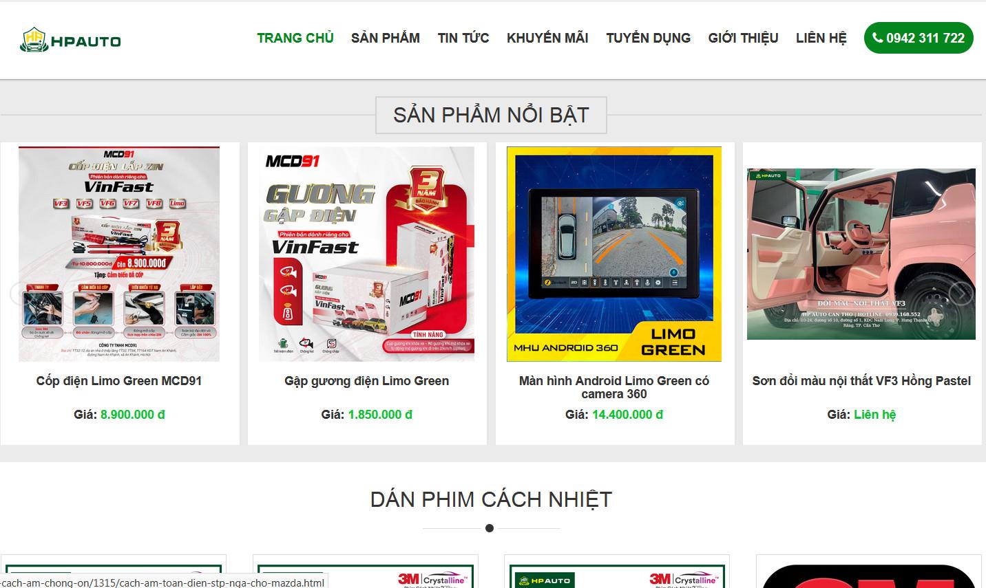 Dịch vụ chăm sóc ô tô